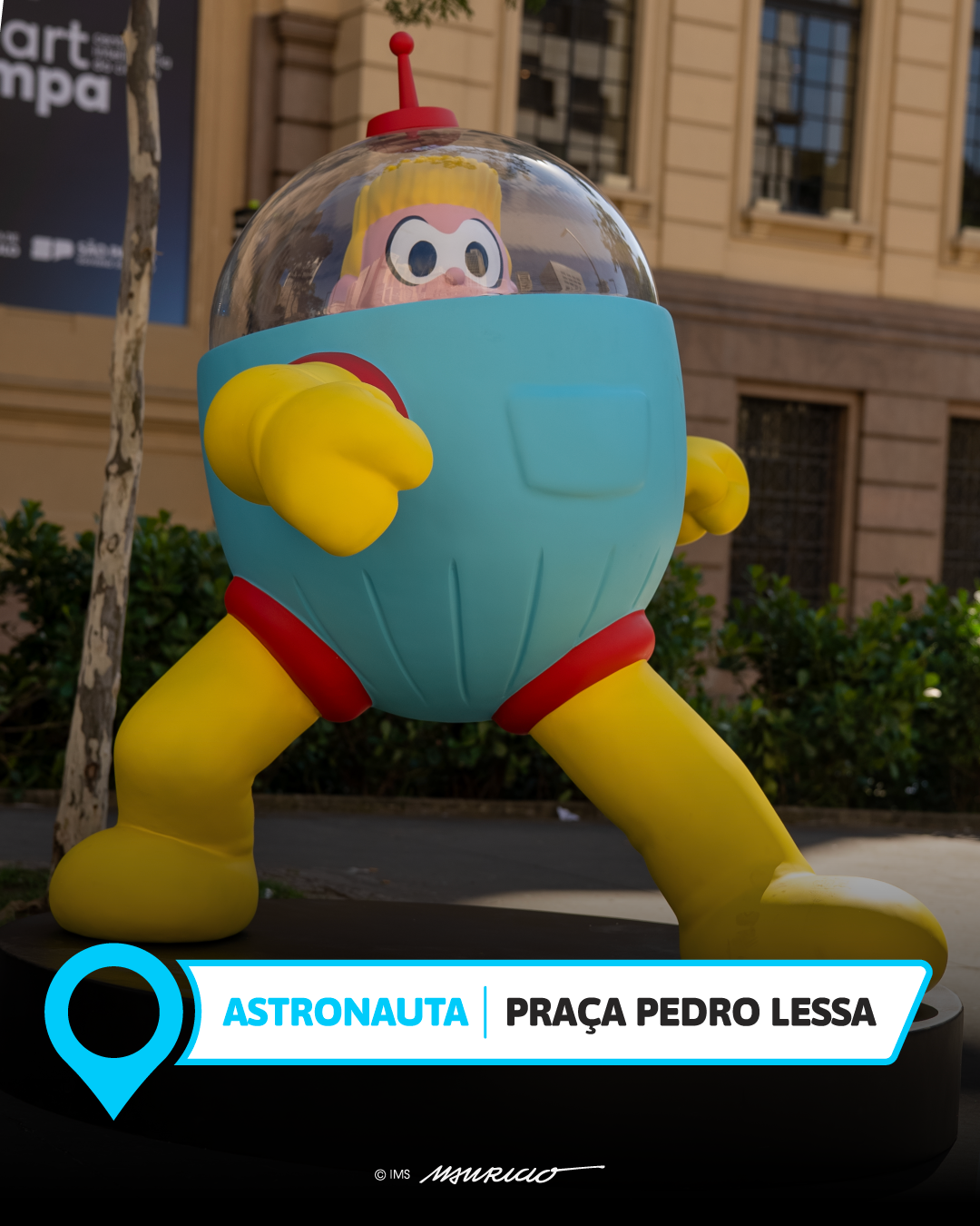 Estátua Mauricio de Sousa 8